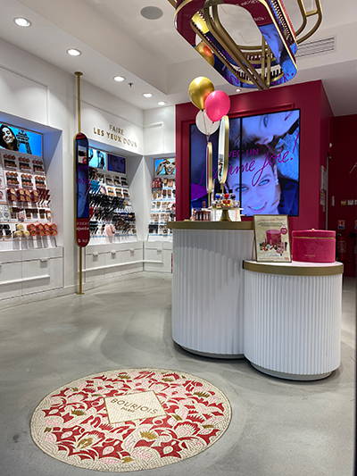 Intérieur Boutique Bourjois Montparnasse