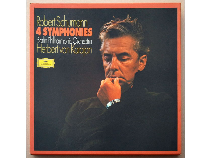 DG/Karajan/Schumann - 4 Symphonies / 3-LP box set / NM