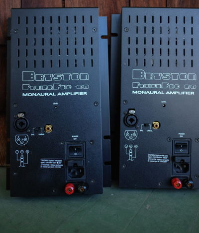 Bryston   PowerPac 60 mono amplifiers REDUCED