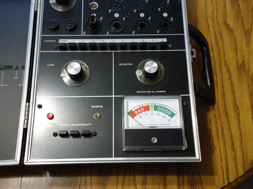 B&K  607 SOLID STATE TUBE TESTER CALIBRATED EXCELLENT !!