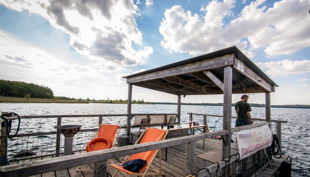 südseefloß see sicht