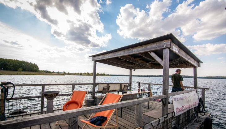 südseefloß see sicht