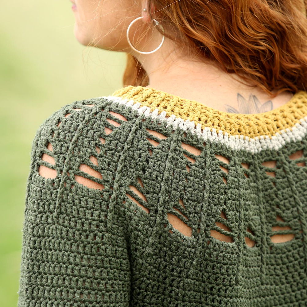 Leaf Yoke Sweater