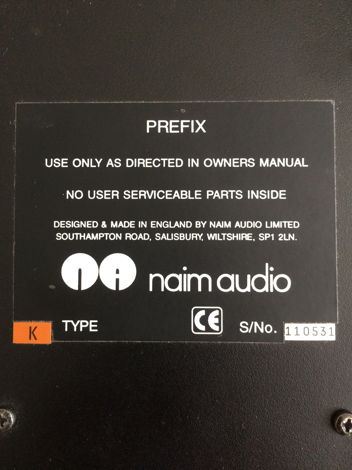 Naim Audio PREFIX phono to line preamp