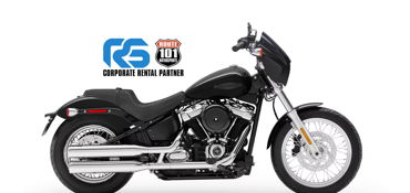 2020 HARLEY-DAVIDSON FXST SOFTAIL STANDARD (BLACK) motorcycle for rent near Carlsbad, CA