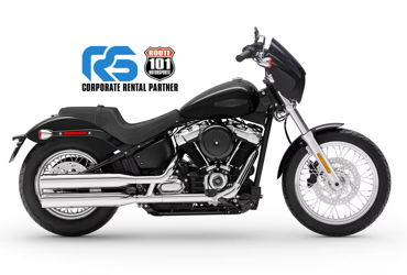 2020 HARLEY-DAVIDSON FXST SOFTAIL STANDARD (BLACK) motorcycle for rent near Carlsbad, CA