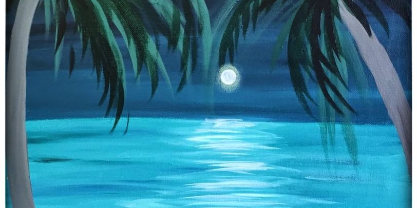 Island Oasis- Painting Class promotional image