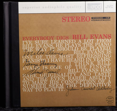 Bill Evans Trio - Everybody digs Bill Evans XRCD - Sealed
