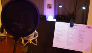 tonstudio musik room text