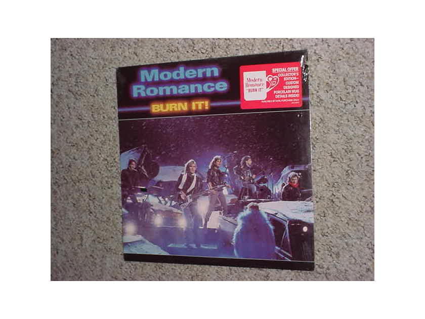SEALED LP RECORD - Modern Romance  burn it 1985