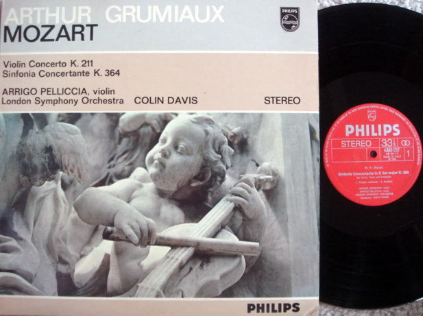 Philips / GRUMIAUX-DAVIS, - Mozart Violin Concertos No....