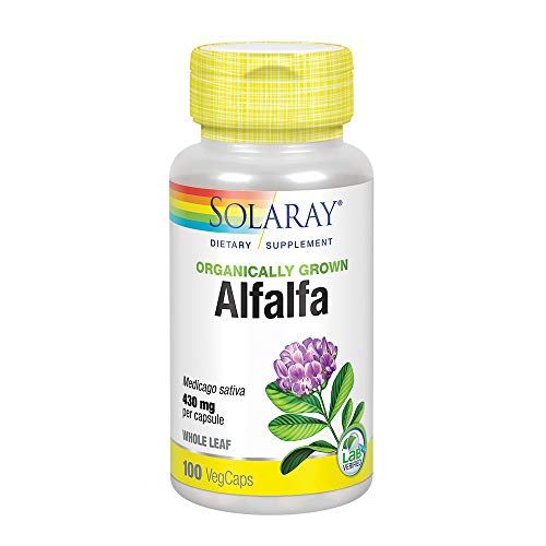 Solaray, Alfalfa Organic, 100 Veg Capsules vs Ancestral Supplements Grass Fed Beef Organs