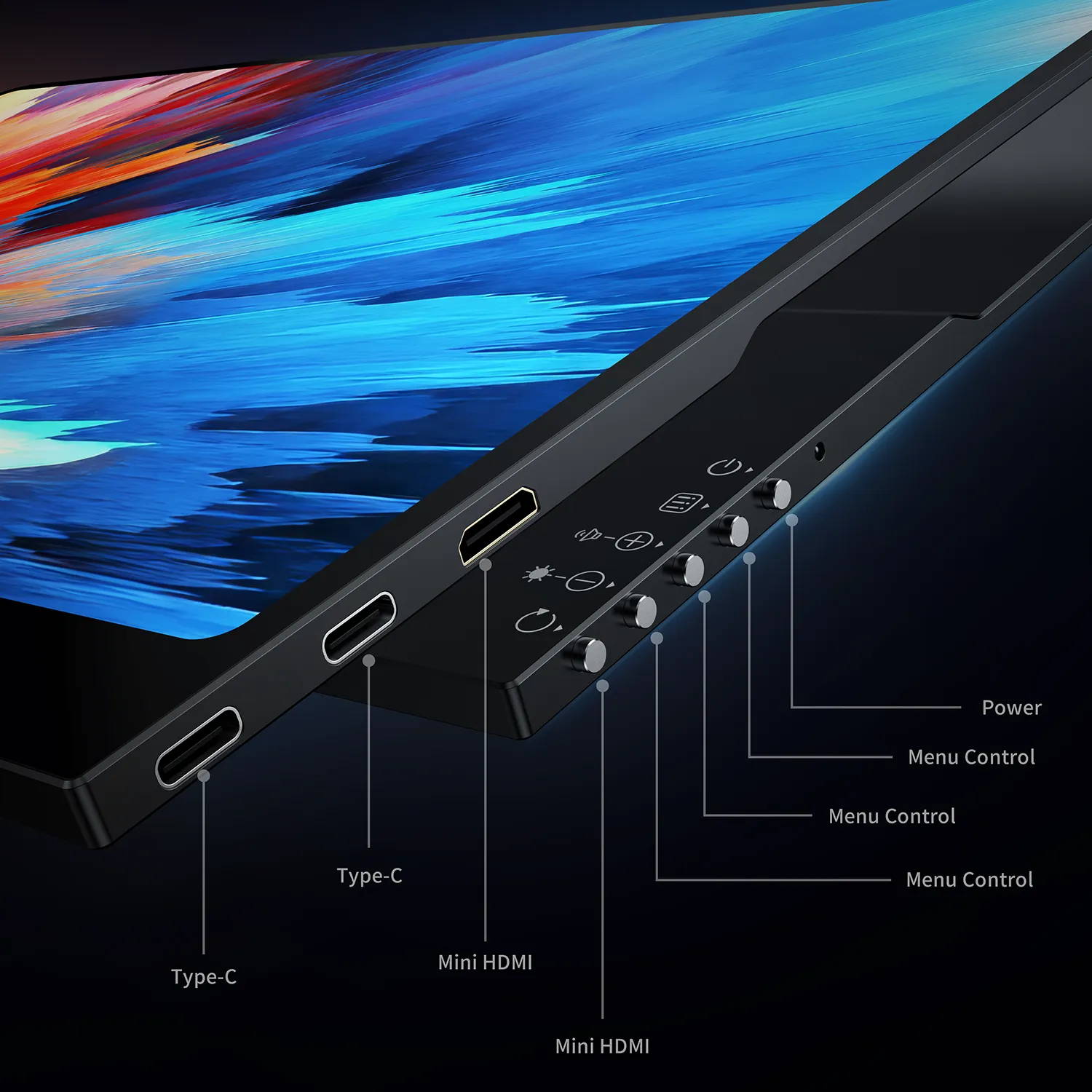 UColor O2 - 16:10 Monitor 16 Inch Portable 3K OLED Dislpay 120Hz Touchscreen