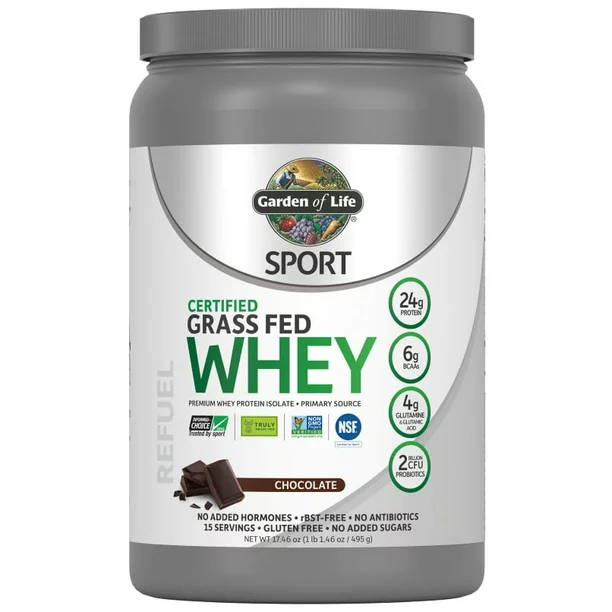 Garden of Life Whey Protein Isolate with Probiotics
