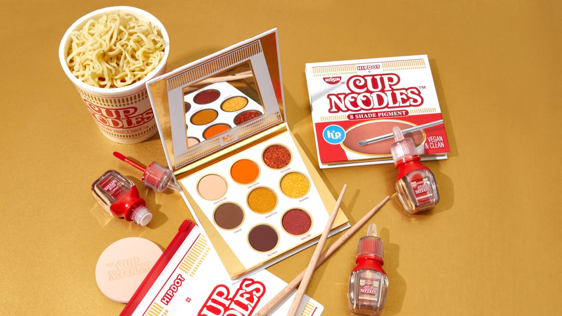 Featured image for HipDot Launches Warming & Classic Cup Noodles Makeup Collection