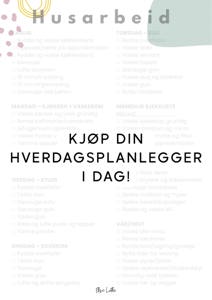 Hverdagsplanleggeren