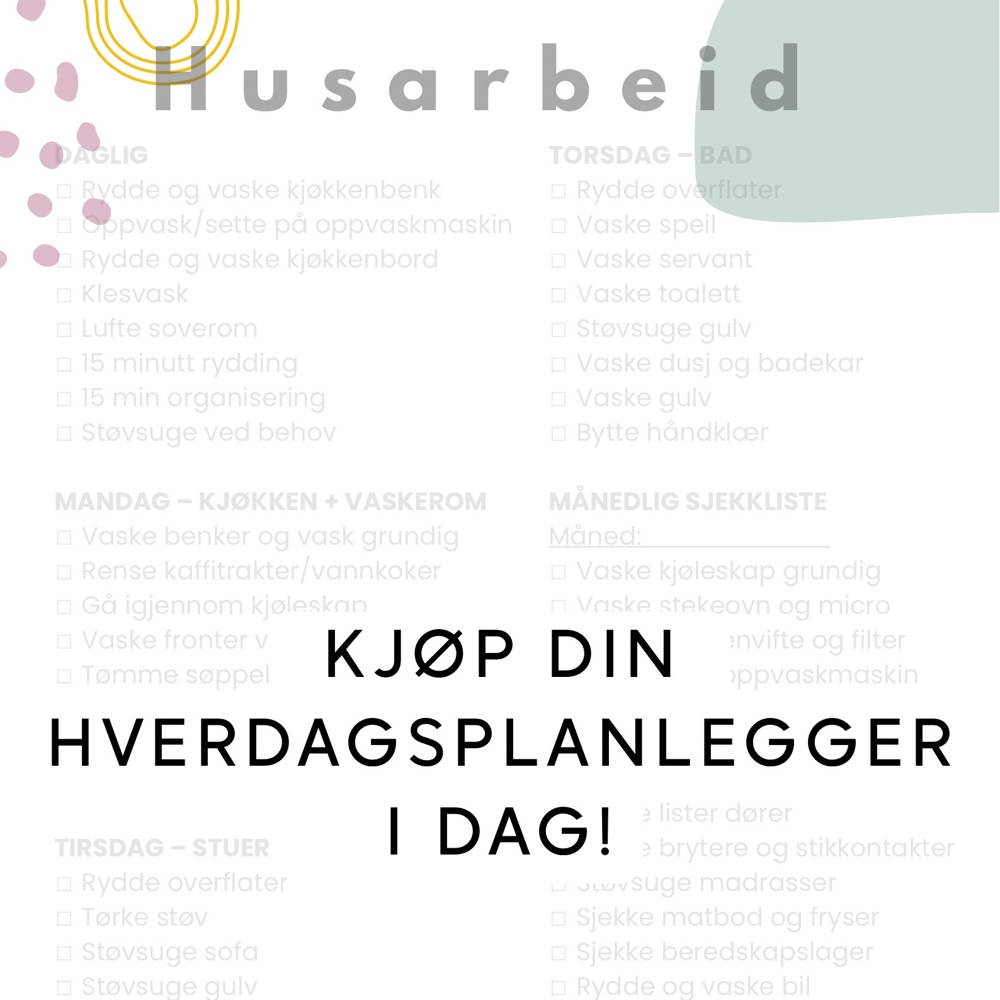 Hverdagsplanleggeren