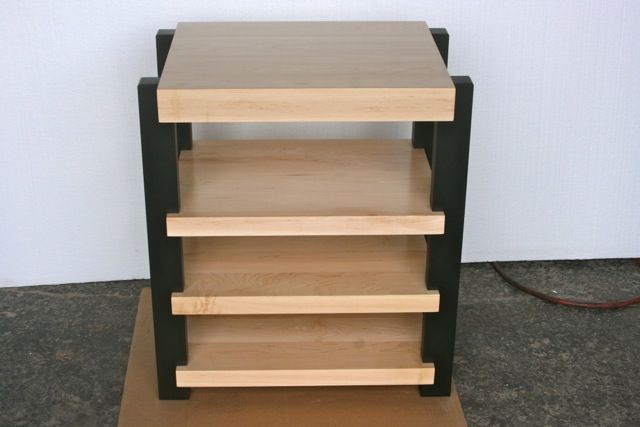 Timbernation Maple Rack w/ 3" Thick Top  Natural Shelve...