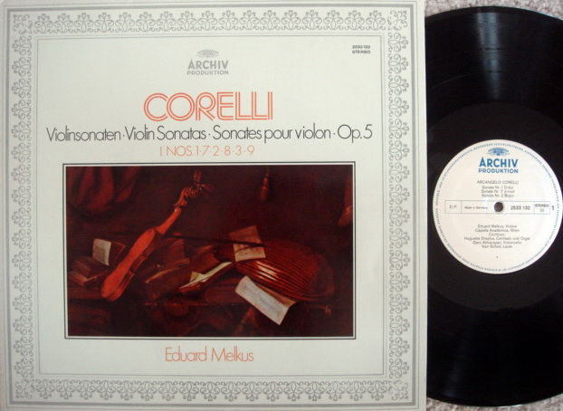 Archiv / MELKUS, - Corelli Violin Sonatas, MINT!