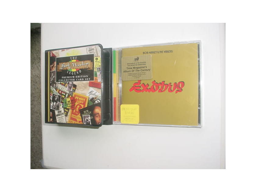 Bob Marley & the Wailers - Exodus SEALED CD & Unused card set EXCELLENT