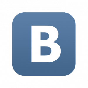 Векторный логотип (эмблема) социальной сети «Вконтакте»