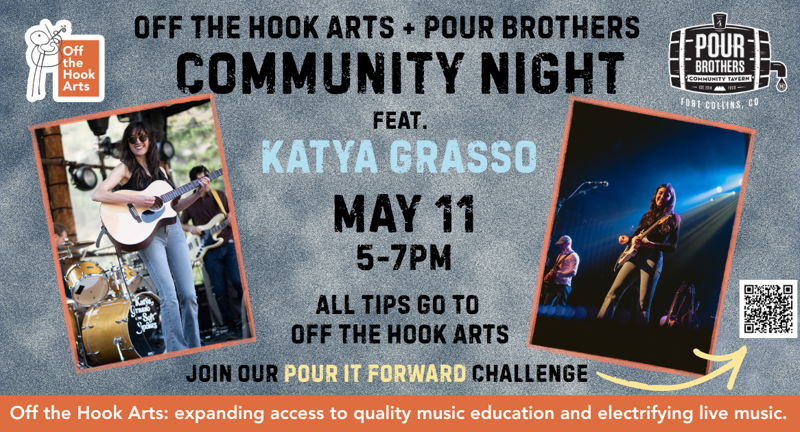Pour it Forward Community Night Ft, Katya Grasso