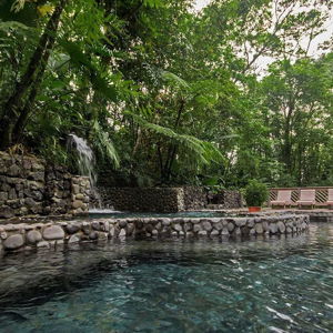 Dinner and an evening at a hot spring spa