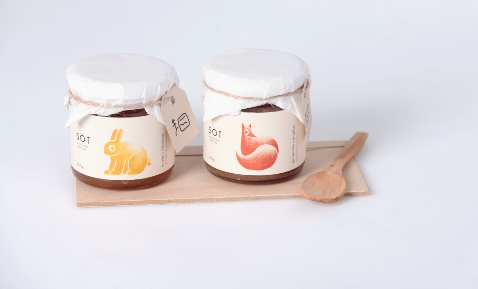 Söt’s Jam Branding And Packaging Is Light And Airy