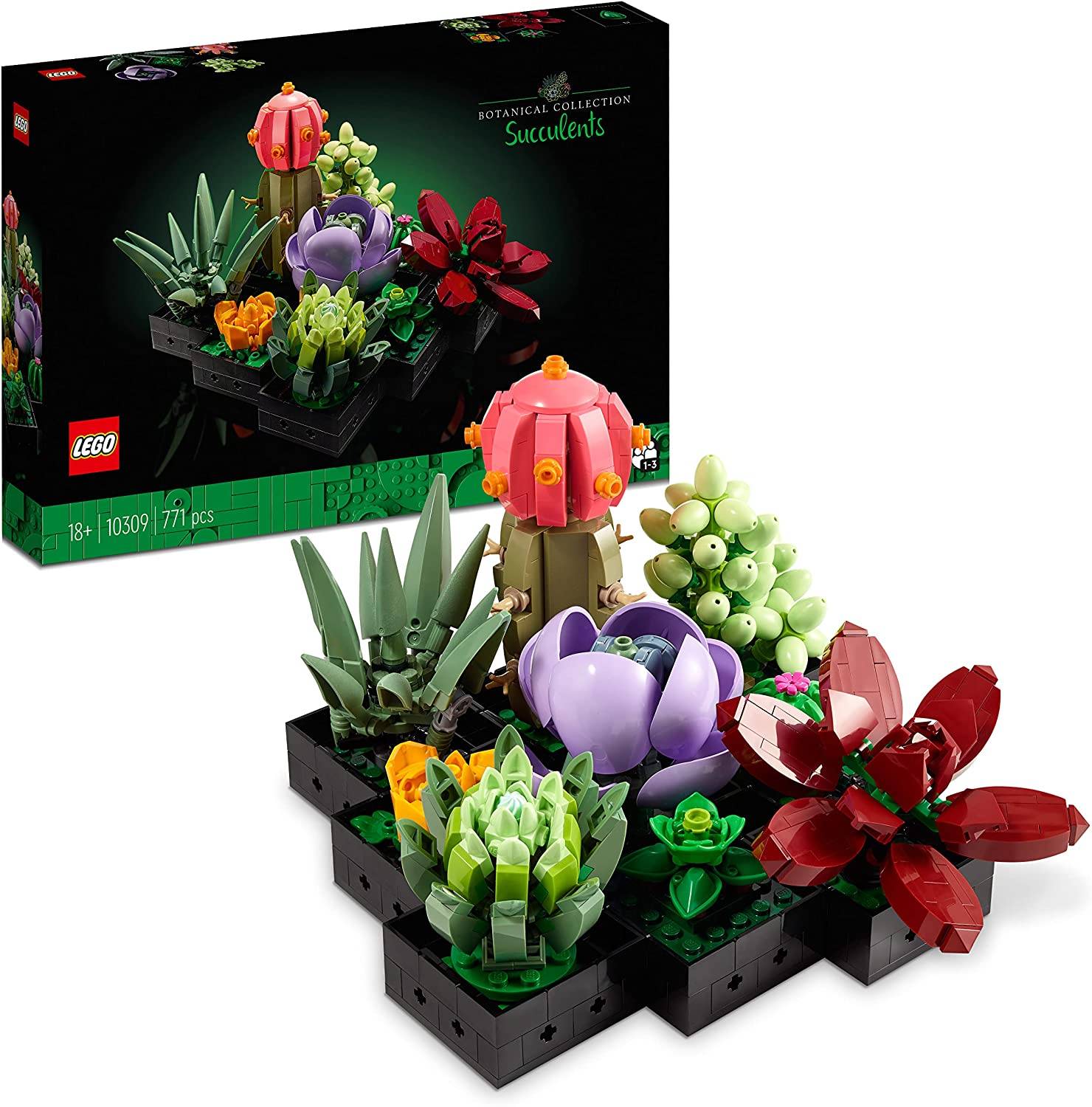 Create a nice garden with the LEGO Succulents 10309 Set. – Game of Bricks