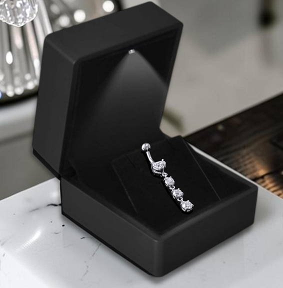 Shop real diamond belly bars. Pobjoy Diamonds