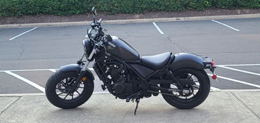 2021 HONDA REBEL 500 ABS motorcycle for rent near Durham, NC