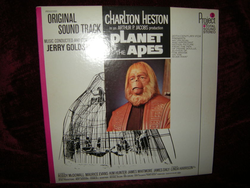 Jerry Goldsmith, "Planet of the Apes", - Original Sound Track, Project 3 PR5023SD