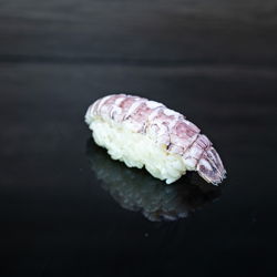 蝦蛄壽司 (1貫) Mantis Shrimp Sushi (1 pc)