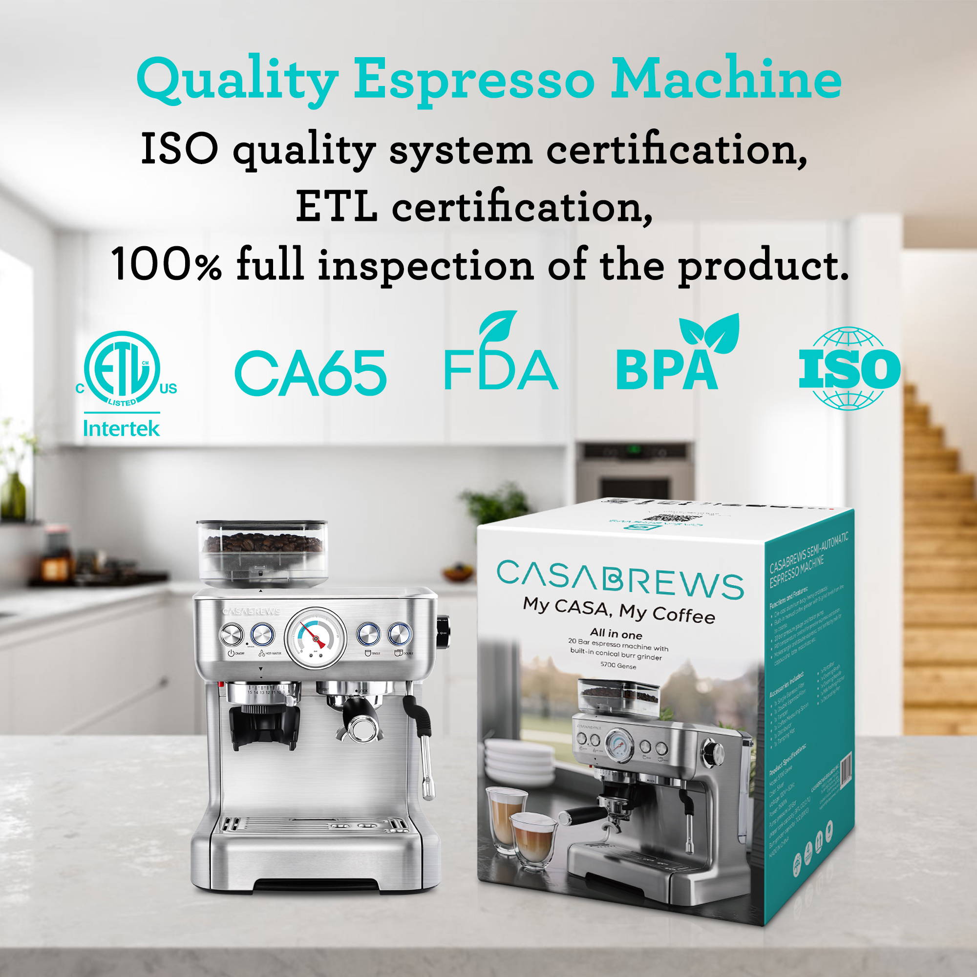 NEENCA Automatic Espresso Machine