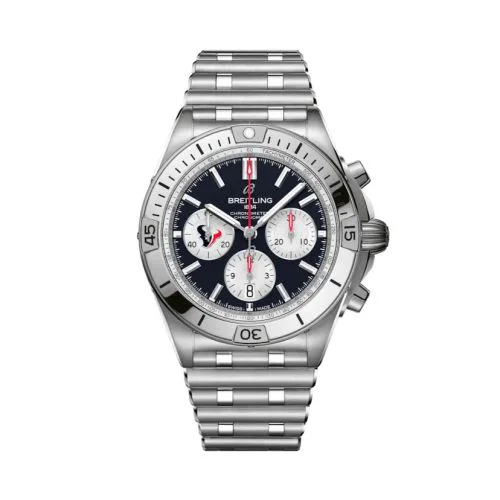 Chronomat B01 42 NFL Houston Texans / Rouleaux