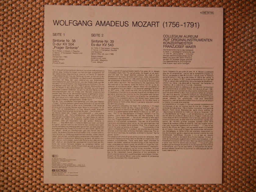 Mozart - Sinfonie Nr. 38 & 39 Harmonia Mundi 065-99 786