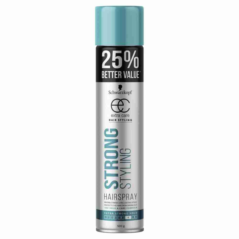 Schwarzkopf Extra Care Strong Styling Hairspray 500G - Image 2