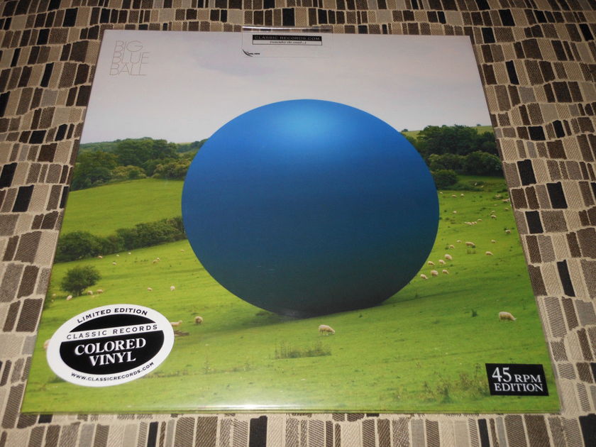 Peter Gabriel  and Others - Big Blue Ball Classic Records - Blue Heavy Vinyl - Sealed! Limited!