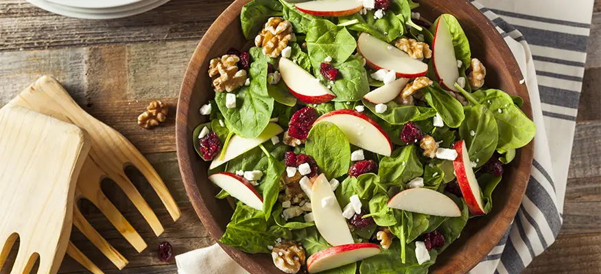 Eating Salad For Dinner - Mega We Care