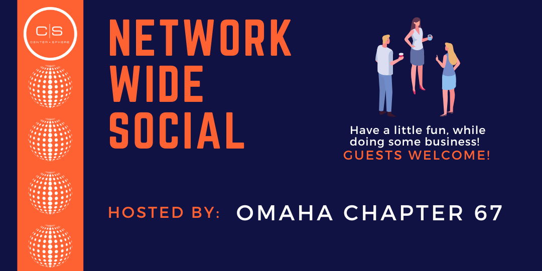 Omaha Network-Wide Social Hosted by Omaha Chapter 67! promotional image