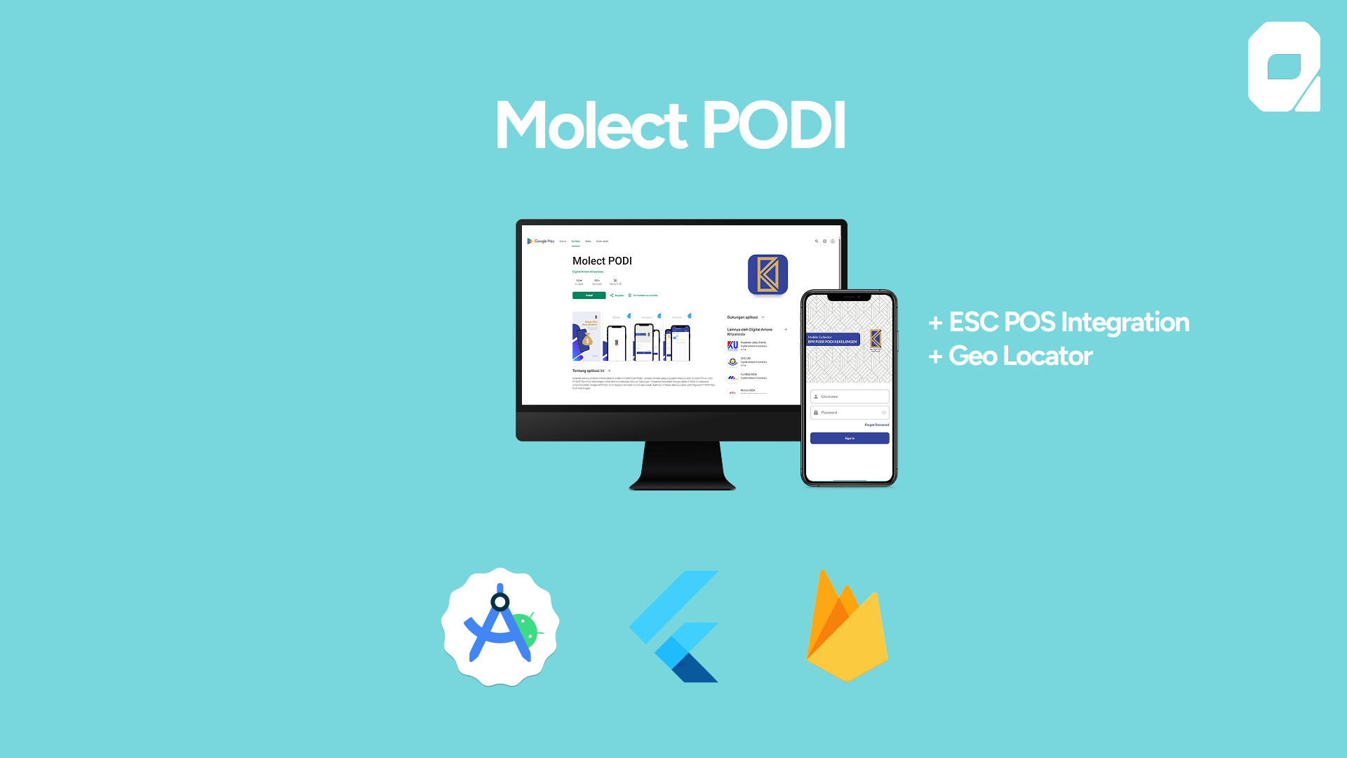 Flutter developers developer - Mochammad A.'s portfolio image