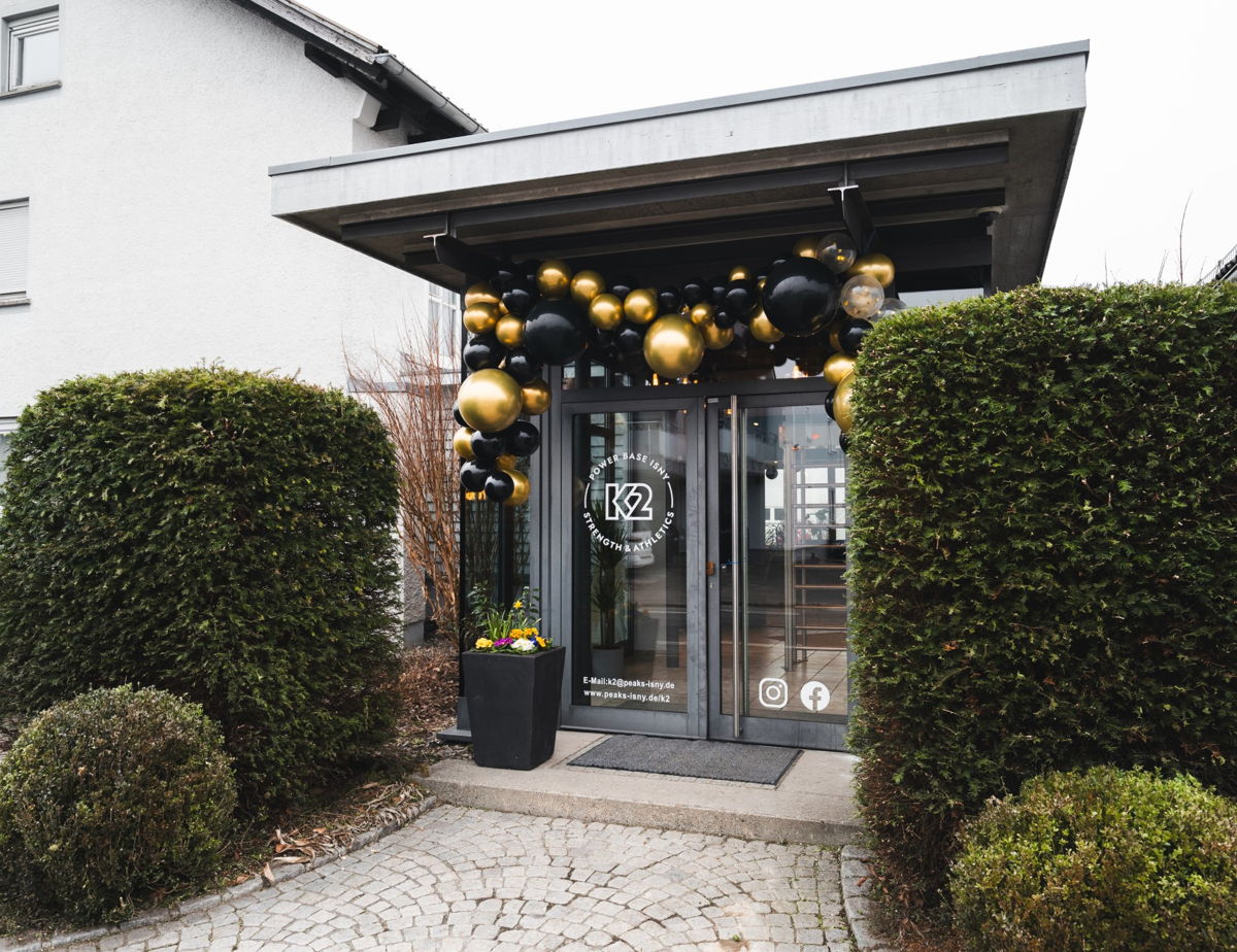 Eingang Fitnessstudio K2