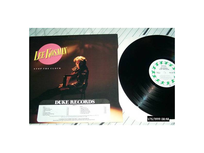 Lee kosmin - Stop The Clock duke records label nm