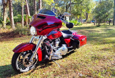 2017 HARLEY-DAVIDSON TOURING STREET GLIDE motorcycle for rent near Wesley Chapel, FL