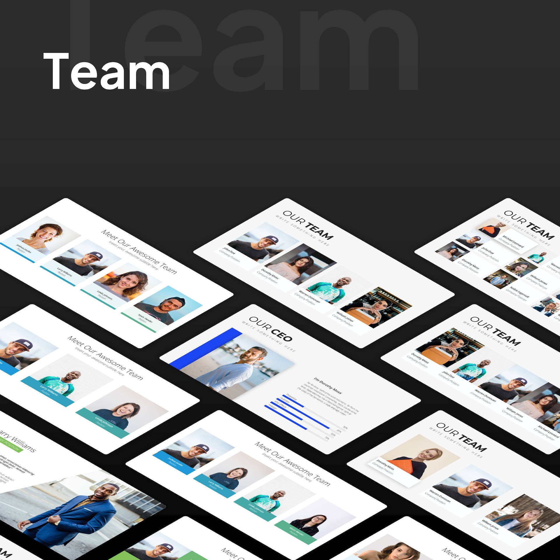 Modern X Consulting Firm Proposal Presentation Template
