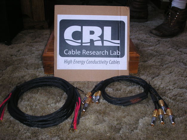 Cable Research Lab Bronze Series speaker/interconnect