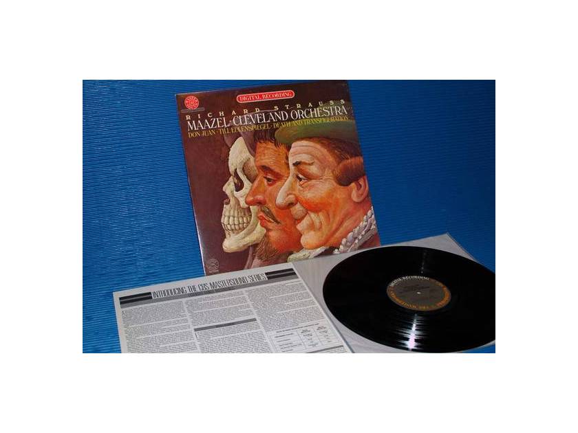 STRAUSS/Maazel - - "Don Juan/Til Eulenspiegel" CBS Masterworks audiophile 1980