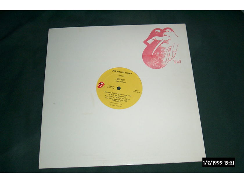 Rolling Stones - Miss You Promo 12 Inch Vinyl NM