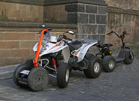 Electric Trike Tour of Prague, live guide included