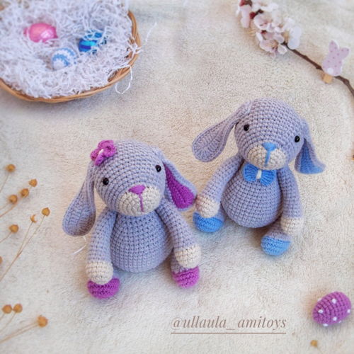 Easter Bunnies crochet pattern